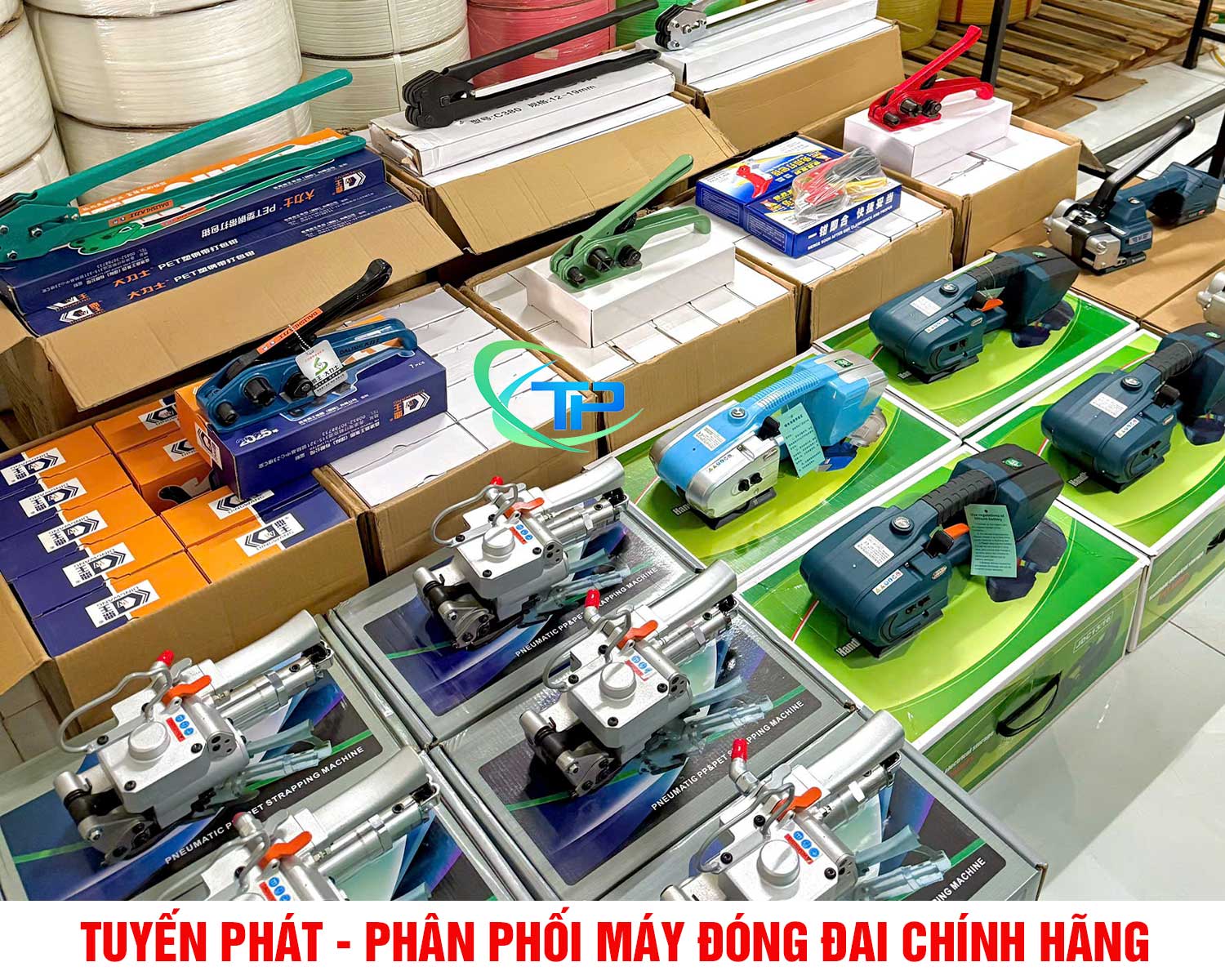 máy đóng dây đai nhựa